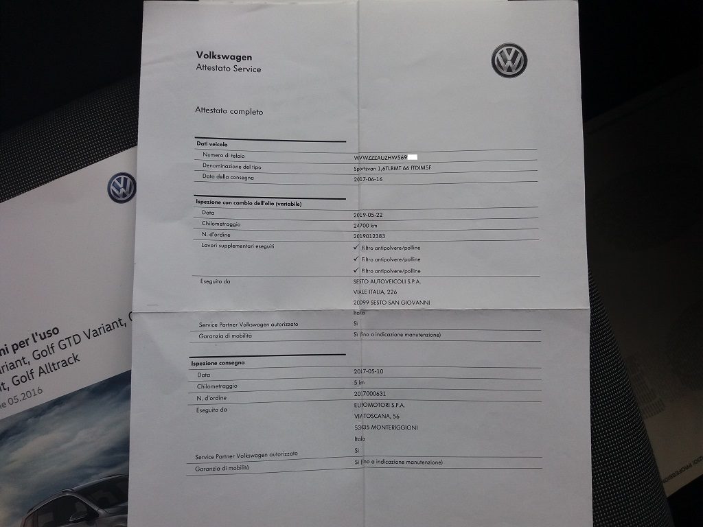 Volkswagen Golf Sportsvan 1.6 TDI BMT Trendline 90 cv (52)