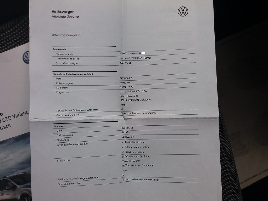 Volkswagen Golf Sportsvan 1.6 TDI BMT Trendline 90 cv (55)
